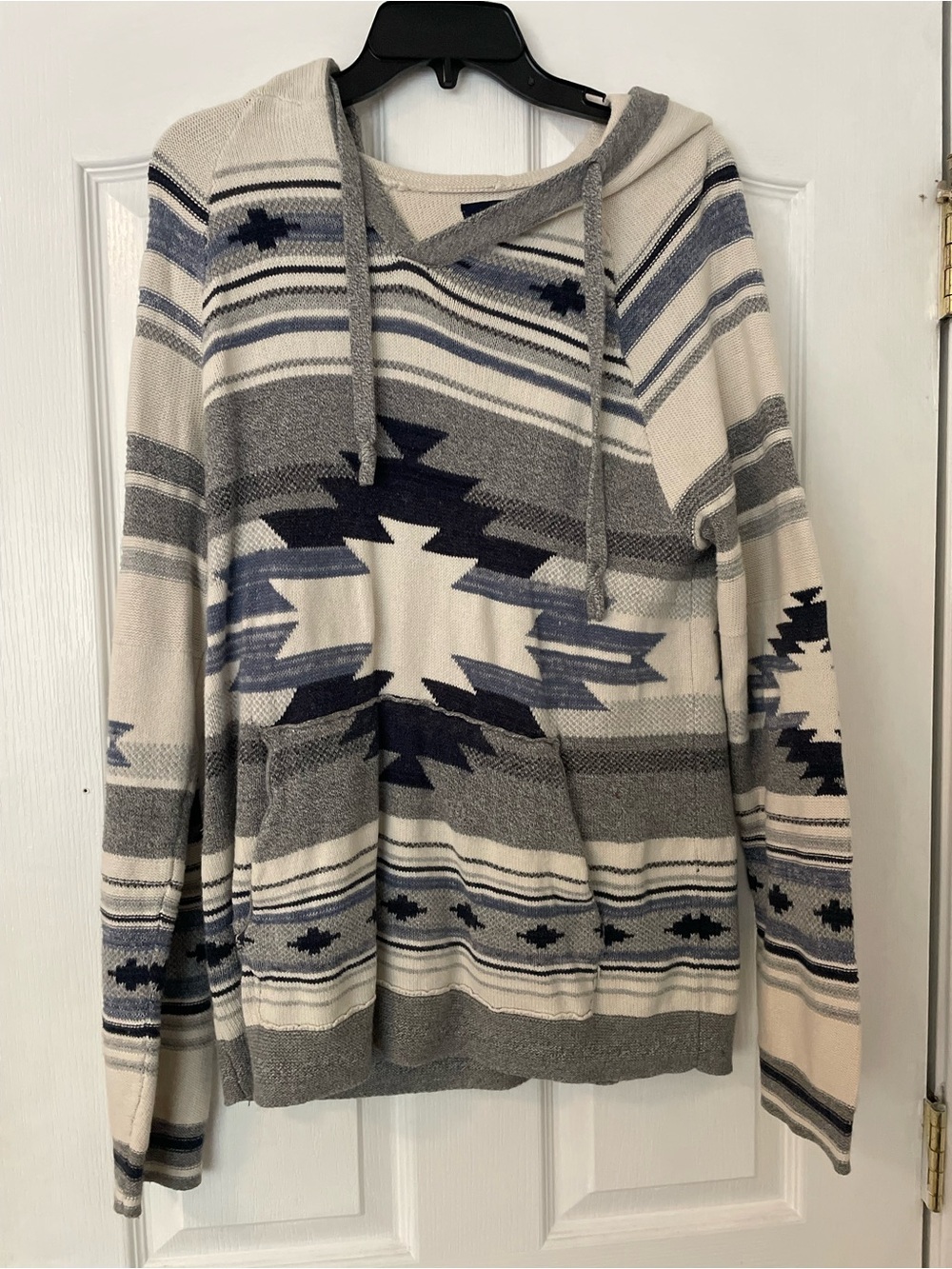 American Eagle AE Fair Isle women’s hoodie size medium